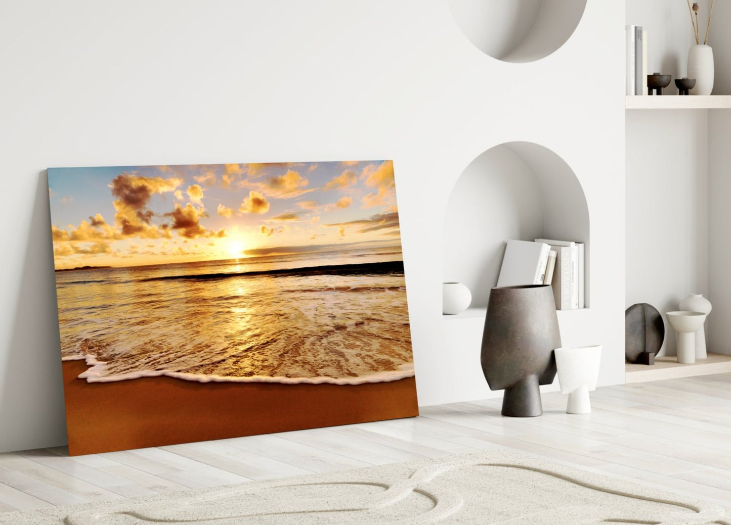 Sunset Glass Wall Art Daughter - Ever Trendy Essentials