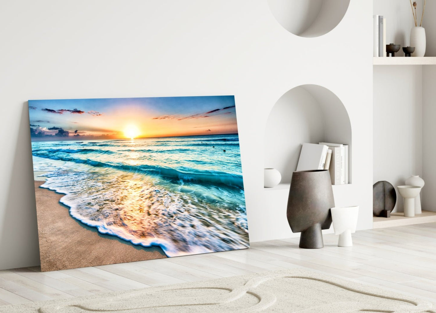 Sunset Glass Wall Art Daughter - Ever Trendy Essentials
