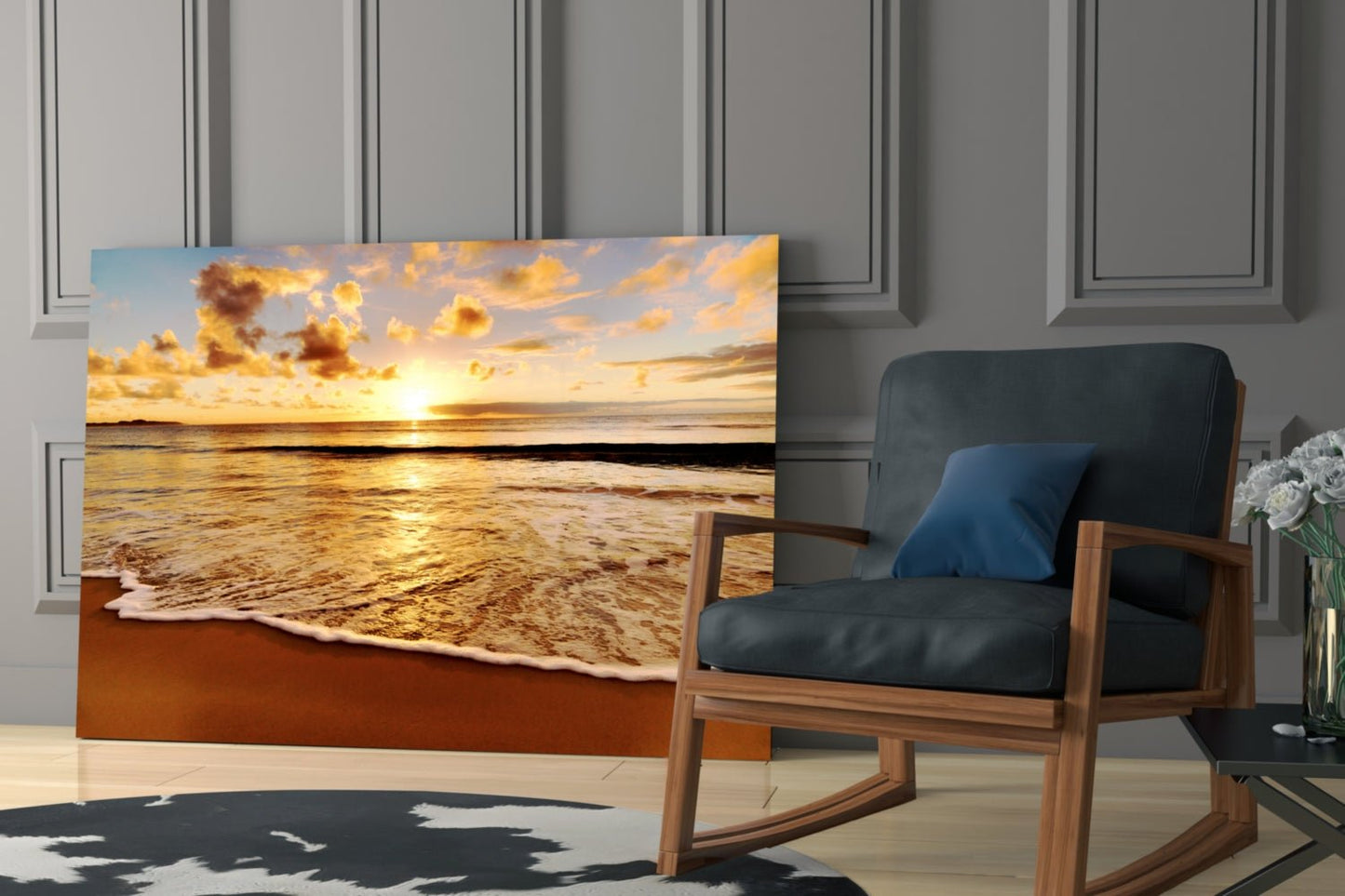 Sunset Glass Wall Art Daughter - Ever Trendy Essentials