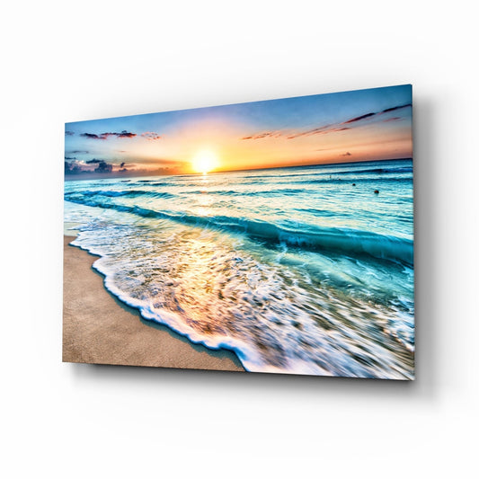 Sunset Glass Wall Art Daughter - Ever Trendy Essentials