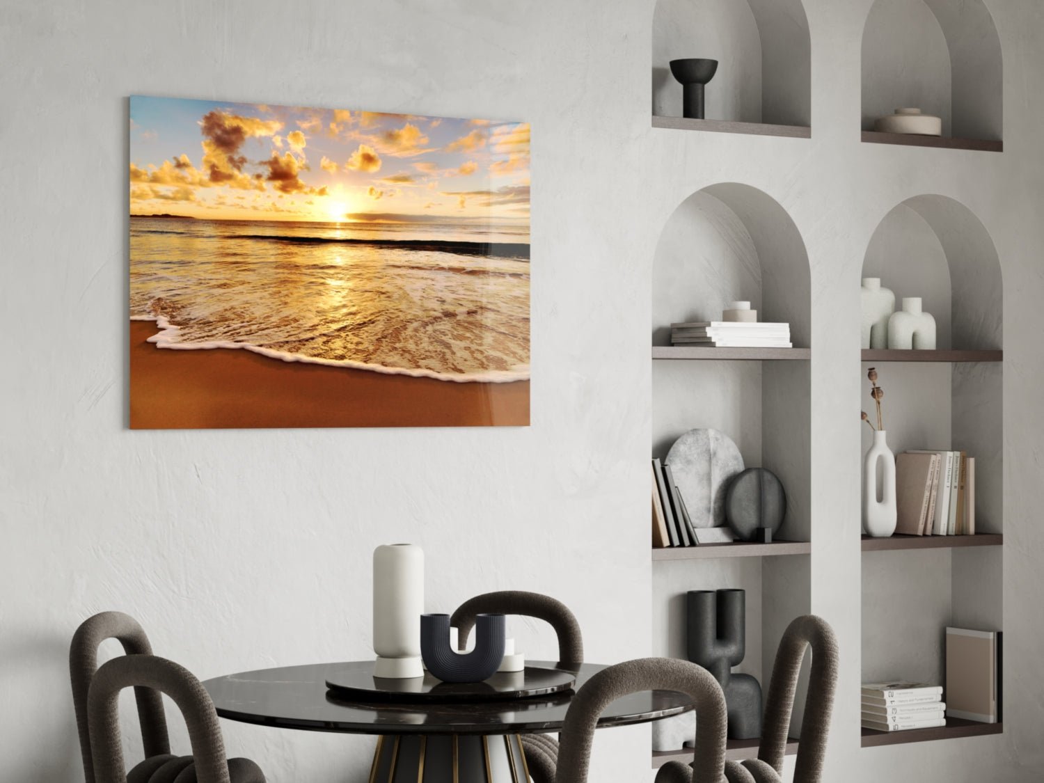 Sunset Glass Wall Art Daughter - Ever Trendy Essentials