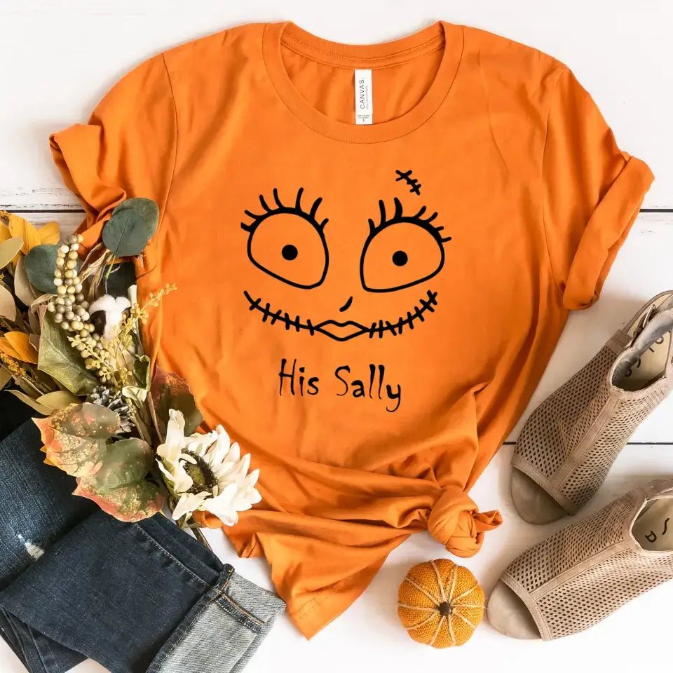 The Jack & The Sally Couples Halloween Tee - Ever Trendy Essentials