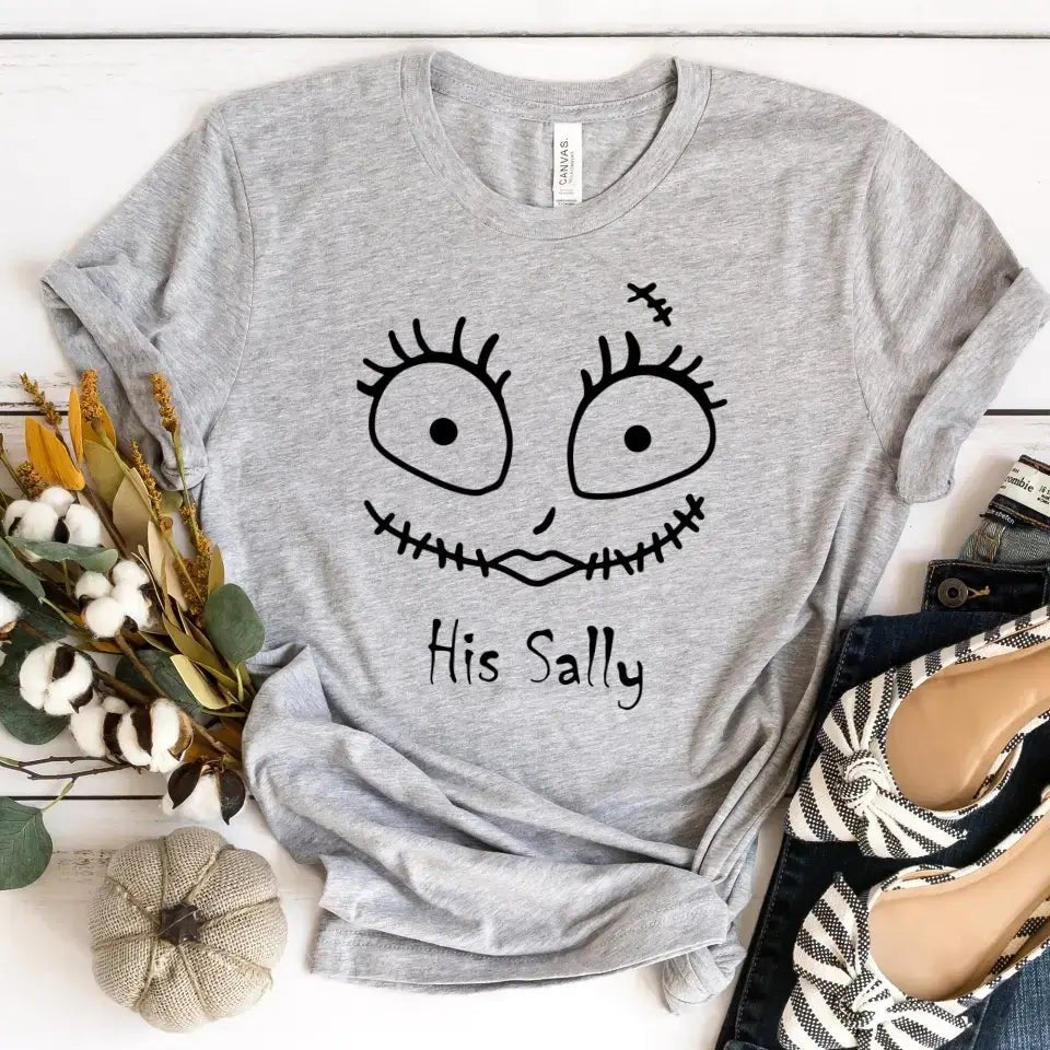 The Jack & The Sally Couples Halloween Tee - Ever Trendy Essentials