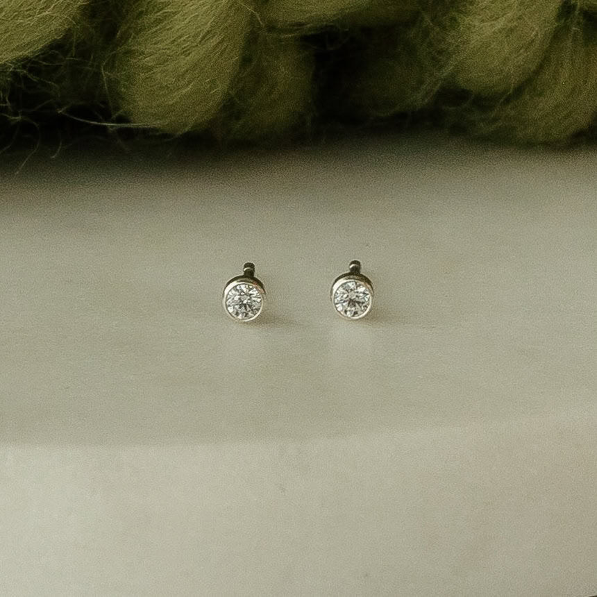 Tiny Crystal Stud Earrings - Ever Trendy Essentials