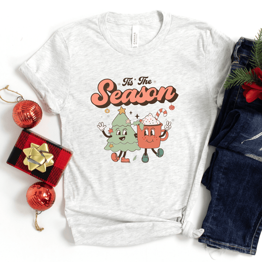Tis the Season Christmas Cocoa Tee - Ever Trendy Essentials