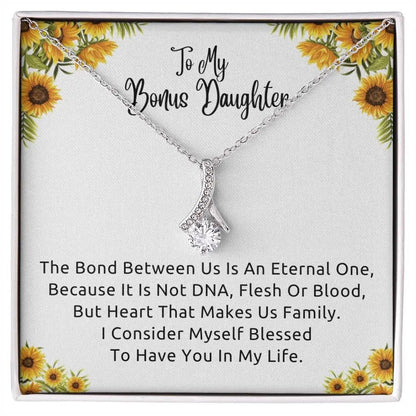 Bonus Daughter Necklace - Step Daughter Gift - Ever Trendy Essentials