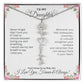 To My Daughter I Birthday Gift I Christmas Present I Birth Necklace I Name Necklace - Ever Trendy Essentials