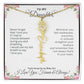 To My Daughter I Birthday Gift I Christmas Present I Birth Necklace I Name Necklace - Ever Trendy Essentials