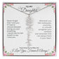 To My Daughter I Birthday Gift I Christmas Present I Birth Necklace I Name Necklace - Ever Trendy Essentials