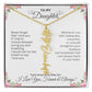 To My Daughter I Birthday Gift I Christmas Present I Birth Necklace I Name Necklace - Ever Trendy Essentials
