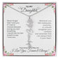 To My Daughter I Birthday Gift I Christmas Present I Birth Necklace I Name Necklace - Ever Trendy Essentials