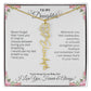 To My Daughter I Birthday Gift I Christmas Present I Birth Necklace I Name Necklace - Ever Trendy Essentials