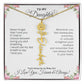 To My Daughter I Birthday Gift I Christmas Present I Birth Necklace I Name Necklace - Ever Trendy Essentials
