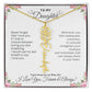 To My Daughter I Birthday Gift I Christmas Present I Birth Necklace I Name Necklace - Ever Trendy Essentials