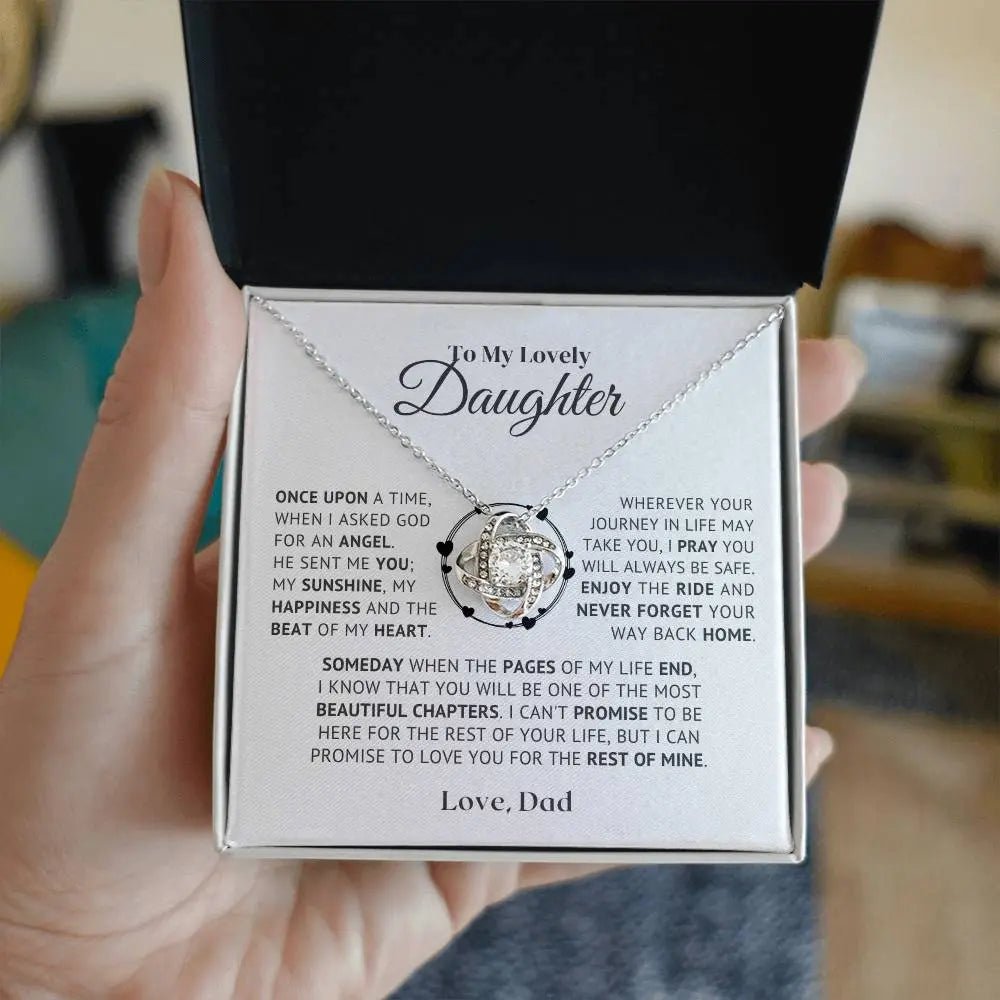 to my daughter necklace from dad - Ever Trendy Essentials