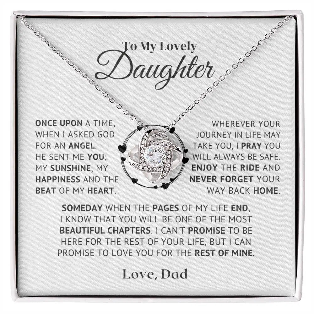 to my daughter necklace from dad - Ever Trendy Essentials