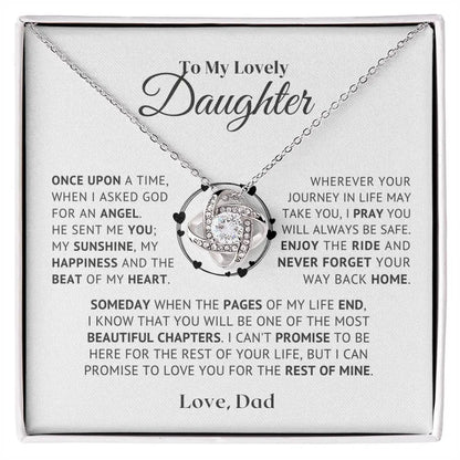 to my daughter necklace from dad - Ever Trendy Essentials