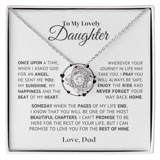 to my daughter necklace from dad - Ever Trendy Essentials