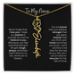To My Niece Necklace - Personalized Name Jewelry - Ever Trendy Essentials