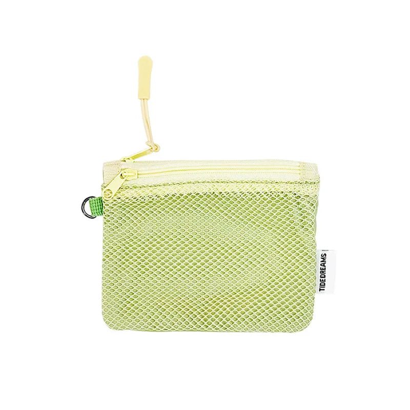 Travel Makeup Storage Bags | New Mesh Coin Purse & Simple Portable Mini Bag (Multi - purpose Square Bag Double - layer Zipper Card Holder) - Ever Trendy Essentials