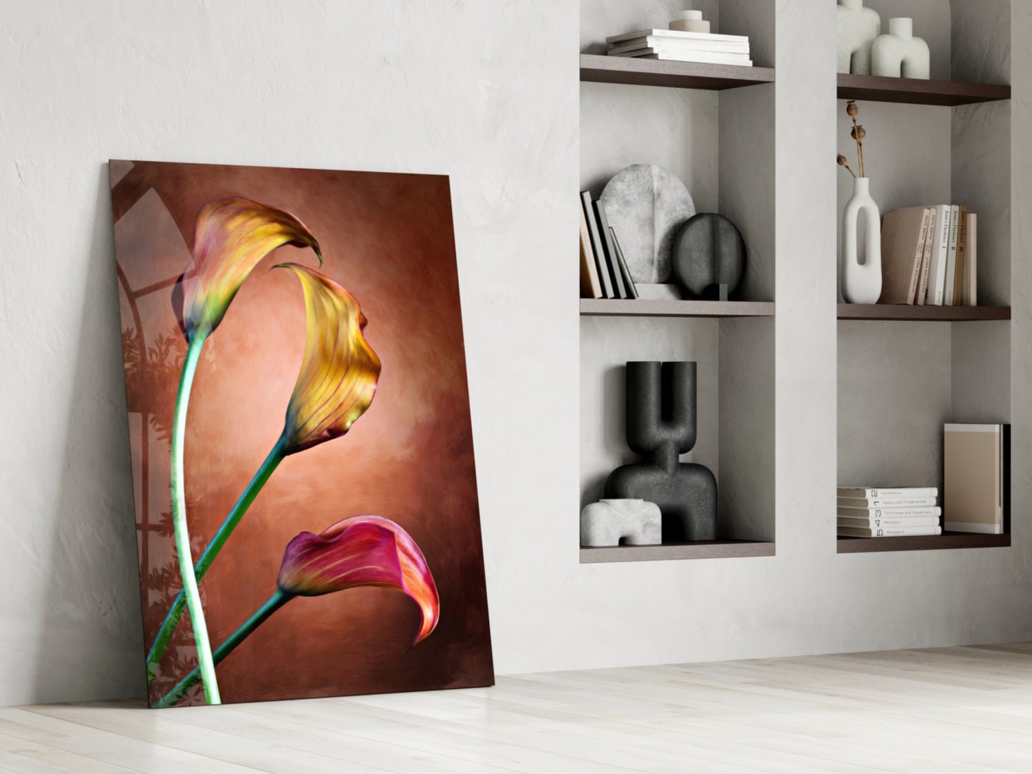 Tulips Glass Wall Art Daughter - Ever Trendy Essentials