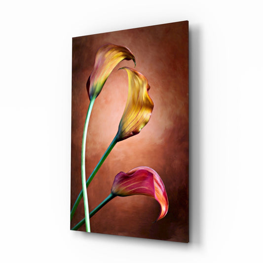 Tulips Glass Wall Art Daughter - Ever Trendy Essentials