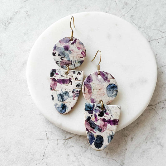 Watercolor Drew Earrings - Ever Trendy Essentials