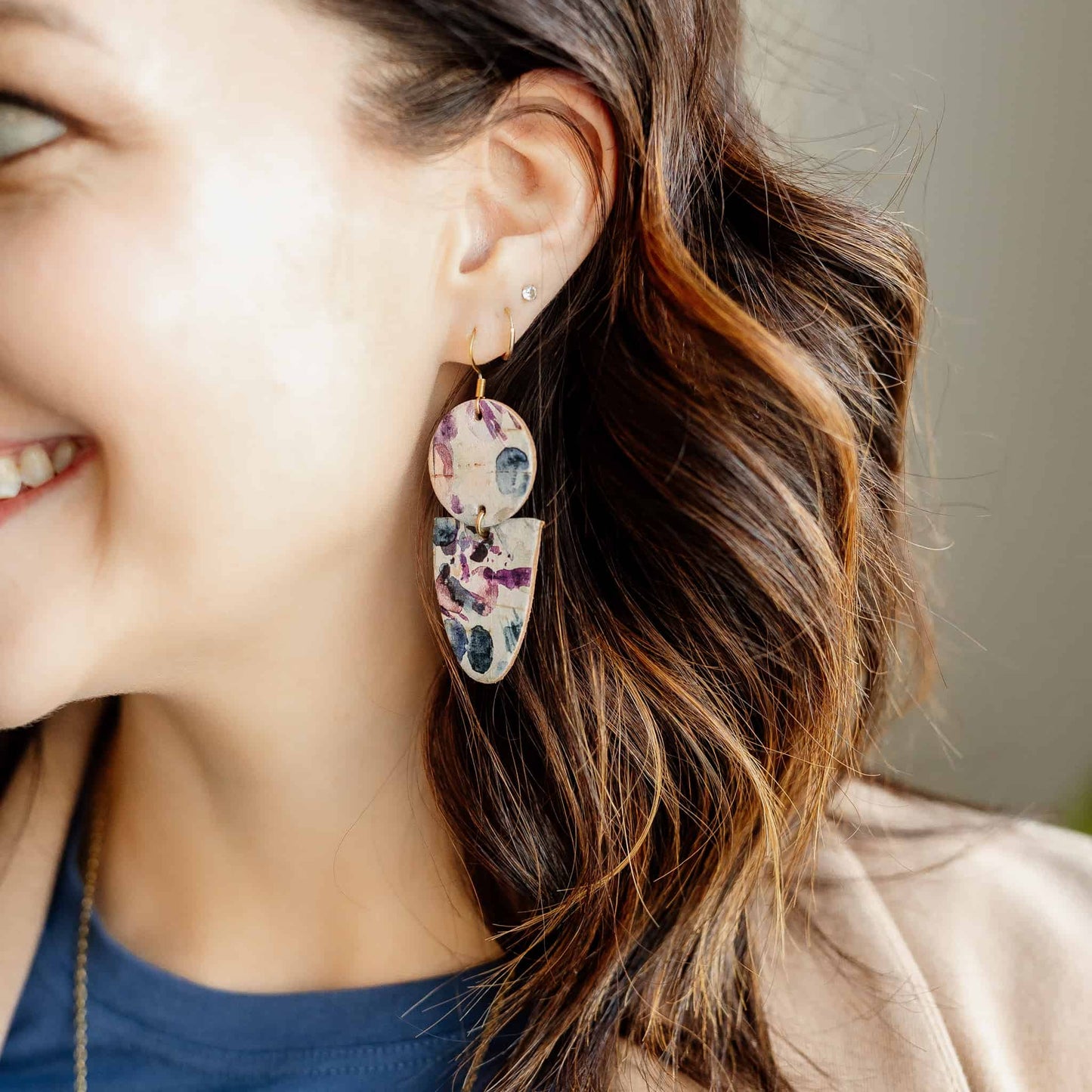 Watercolor Drew Earrings - Ever Trendy Essentials