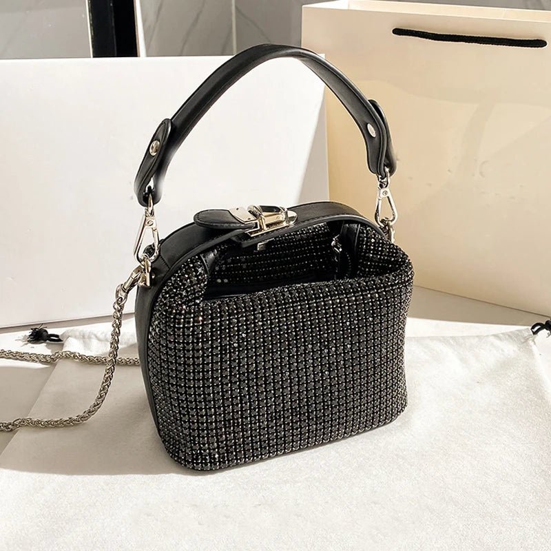 Women's Crystal Rhinestone Evening Clutch Purse - Ever Trendy Essentials