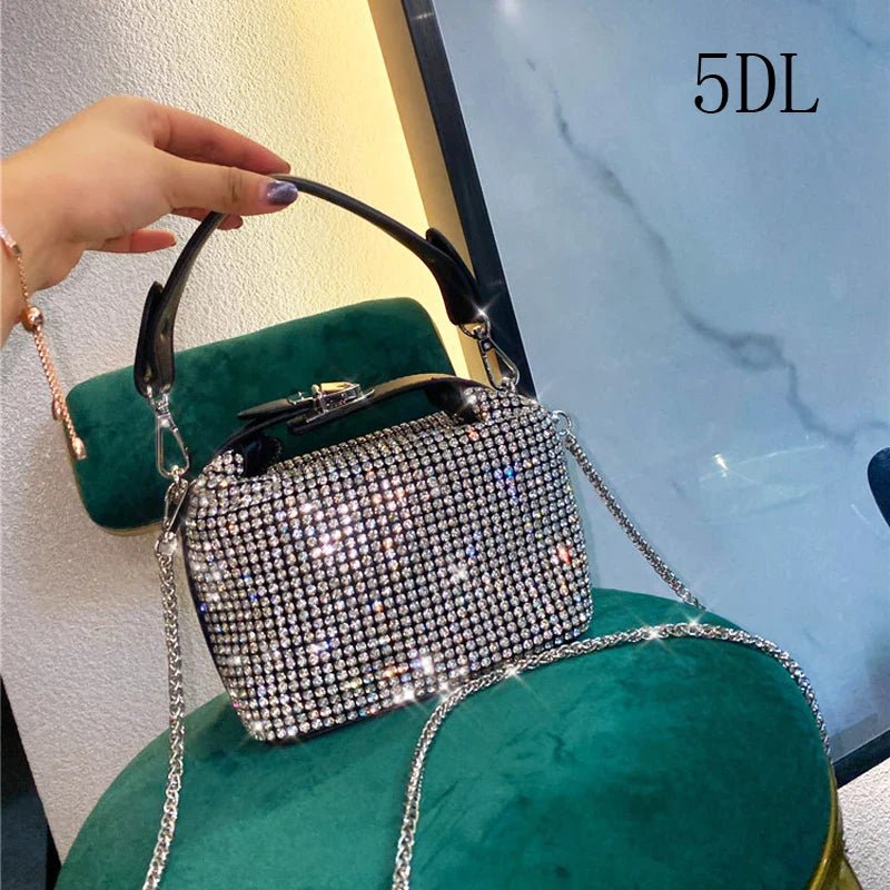 Women's Crystal Rhinestone Evening Clutch Purse - Ever Trendy Essentials