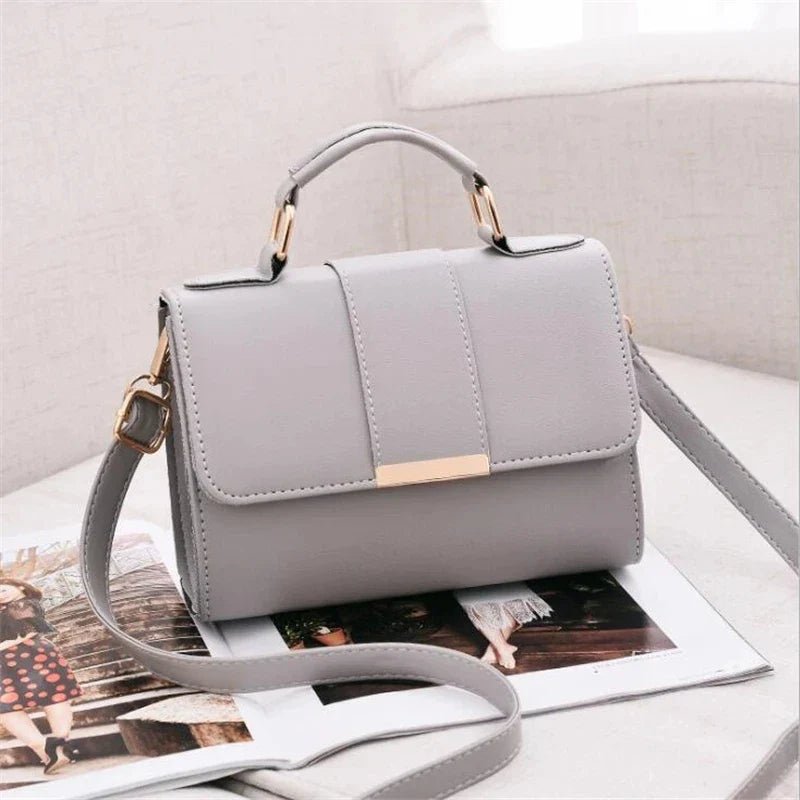 Women's Fashion PU Leather Shoulder Bag | Small Flap Crossbody Handbags & Top Handle Messenger Bags (High - Quality Luxury Ladies Hand Bag) - Ever Trendy Essentials