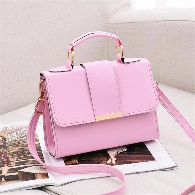 Women's Fashion PU Leather Shoulder Bag | Small Flap Crossbody Handbags & Top Handle Messenger Bags (High - Quality Luxury Ladies Hand Bag) - Ever Trendy Essentials
