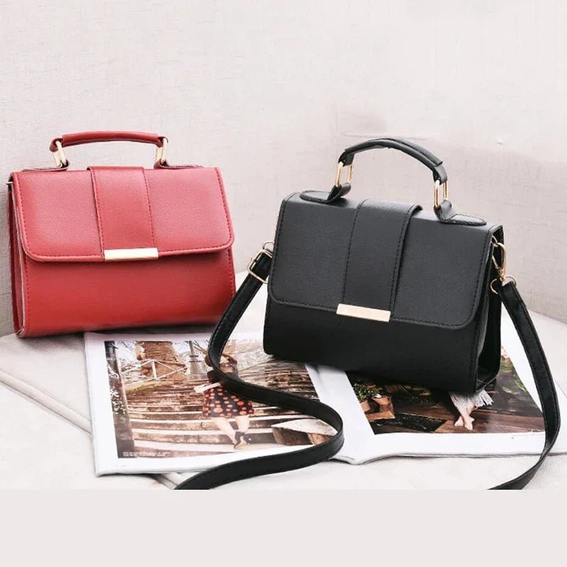 Women's Fashion PU Leather Shoulder Bag | Small Flap Crossbody Handbags & Top Handle Messenger Bags (High - Quality Luxury Ladies Hand Bag) - Ever Trendy Essentials