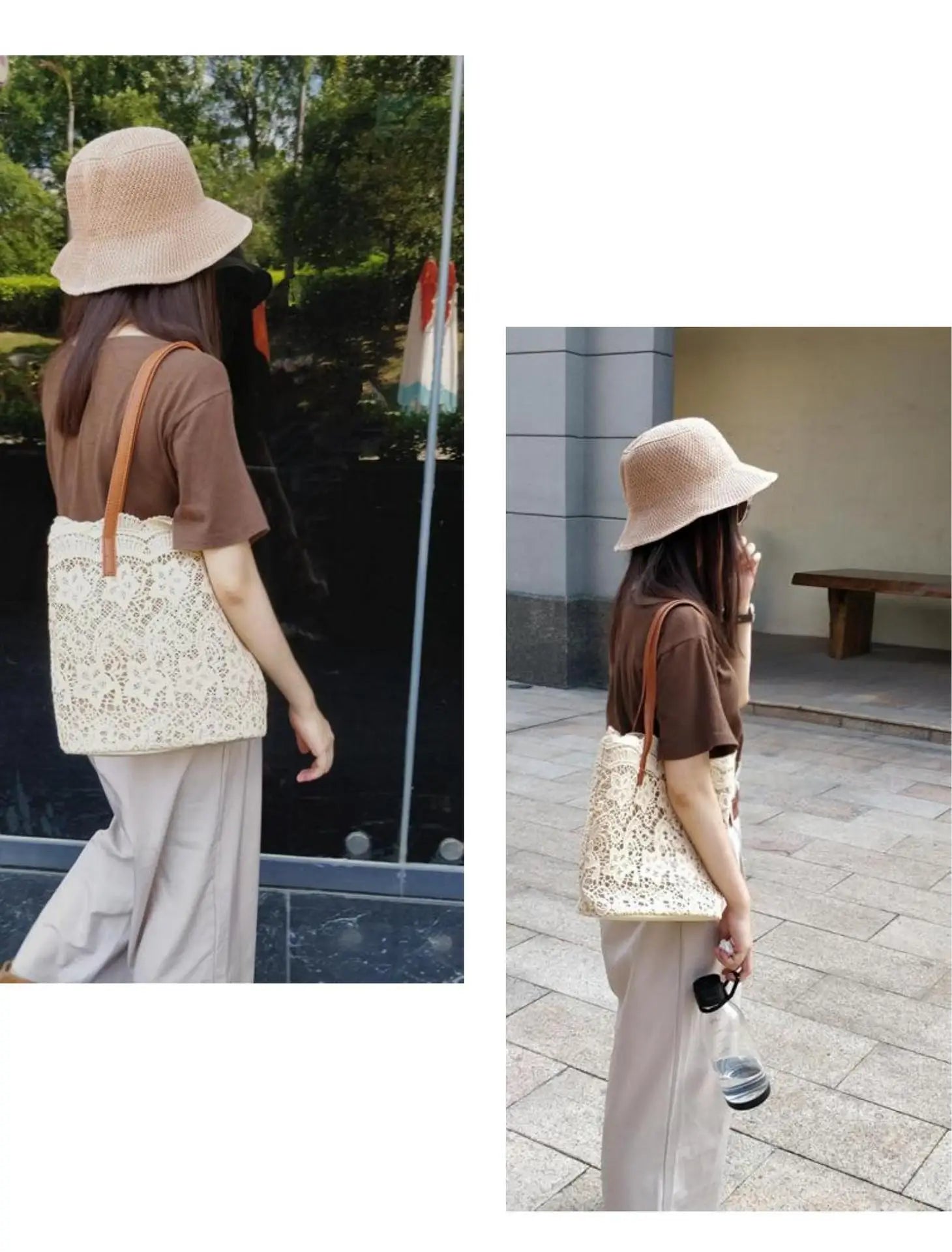 Women's Fashion Tote Bags | Shoulder Large Capacity Bucket Handbags & TOP - Handle Bag (Luxury Lady Shopping Casual) - Ever Trendy Essentials