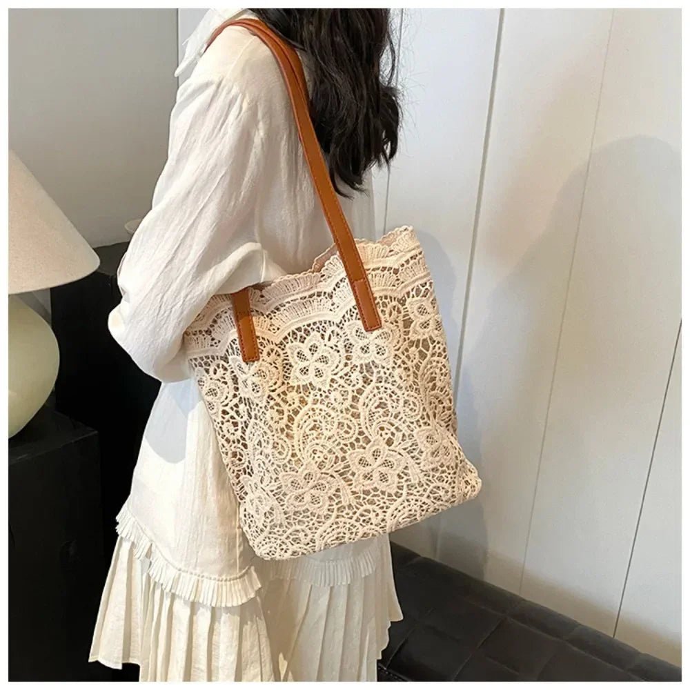 Women's Fashion Tote Bags | Shoulder Large Capacity Bucket Handbags & TOP - Handle Bag (Luxury Lady Shopping Casual) - Ever Trendy Essentials