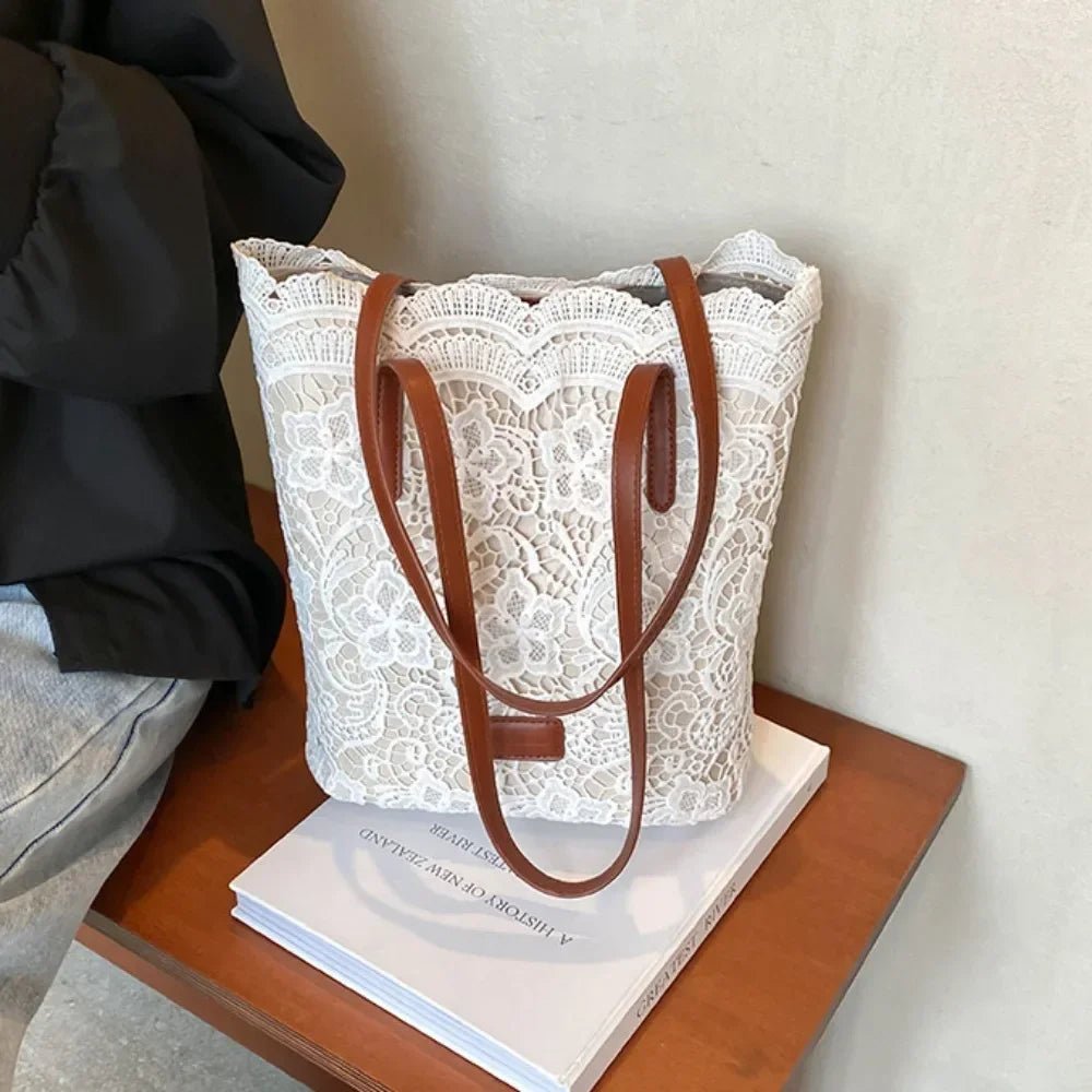 Women's Fashion Tote Bags | Shoulder Large Capacity Bucket Handbags & TOP - Handle Bag (Luxury Lady Shopping Casual) - Ever Trendy Essentials