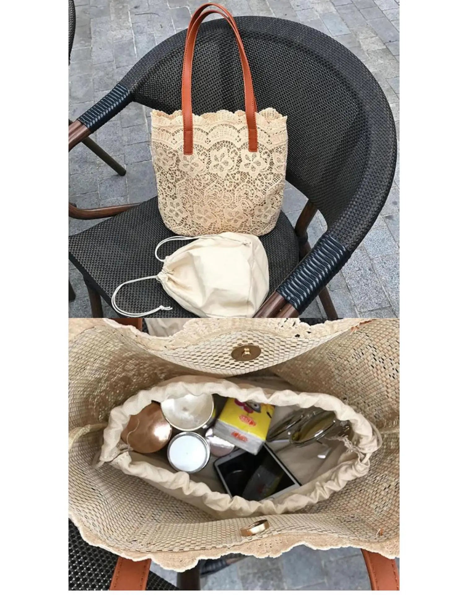 Women's Fashion Tote Bags | Shoulder Large Capacity Bucket Handbags & TOP - Handle Bag (Luxury Lady Shopping Casual) - Ever Trendy Essentials