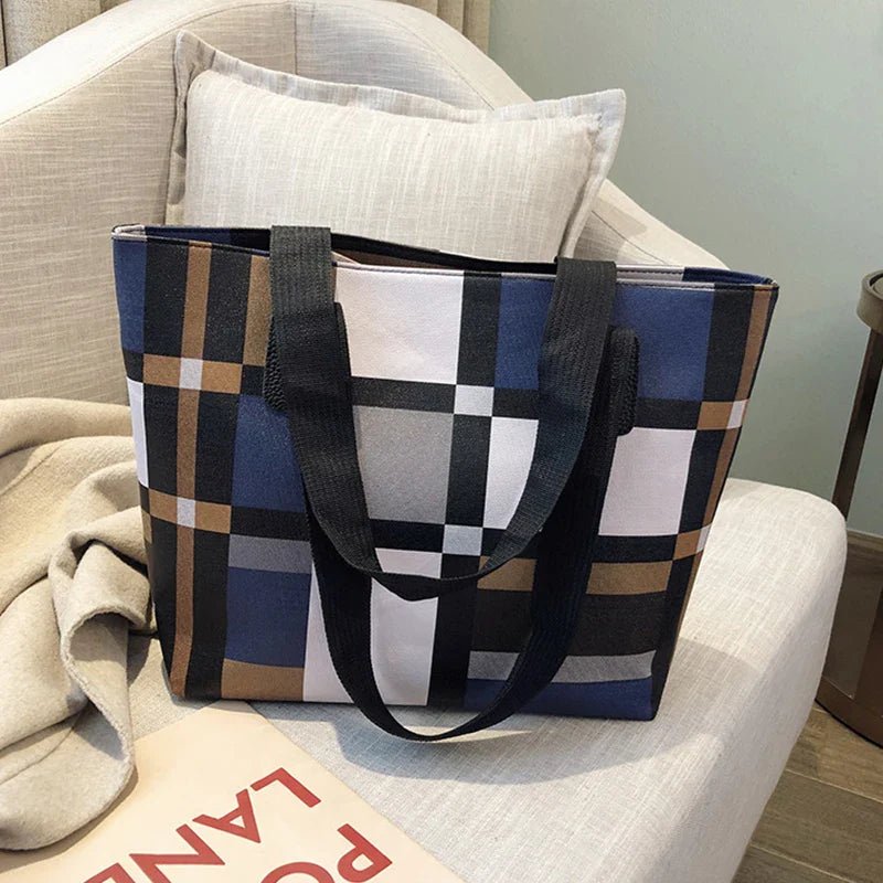 Women's Large Capacity Leather Tote Bag - Ever Trendy Essentials