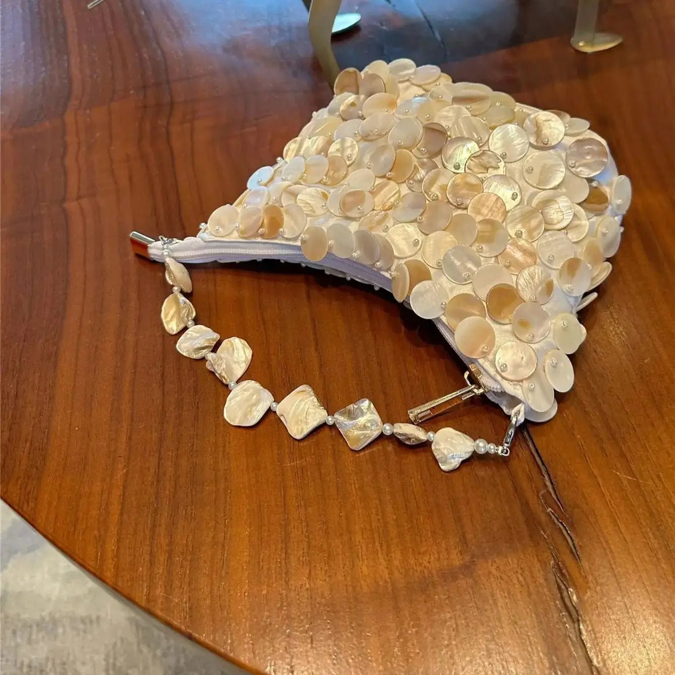 Women's Sequin Shell Evening Bag - Ever Trendy Essentials