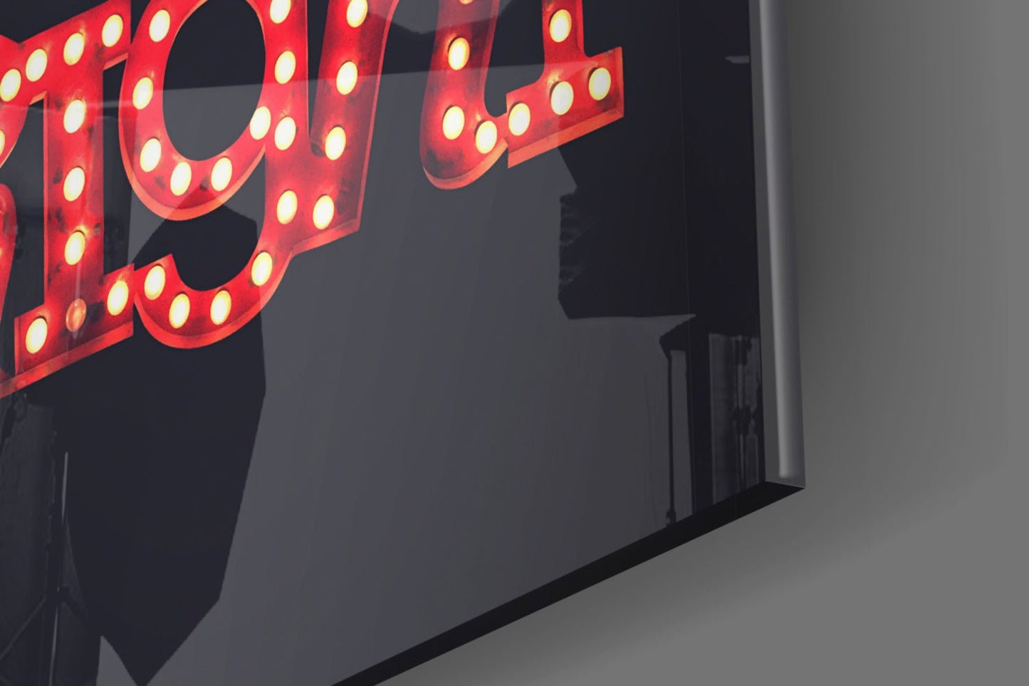 “Yeah you right” Glass Wall Art Daughter - Ever Trendy Essentials