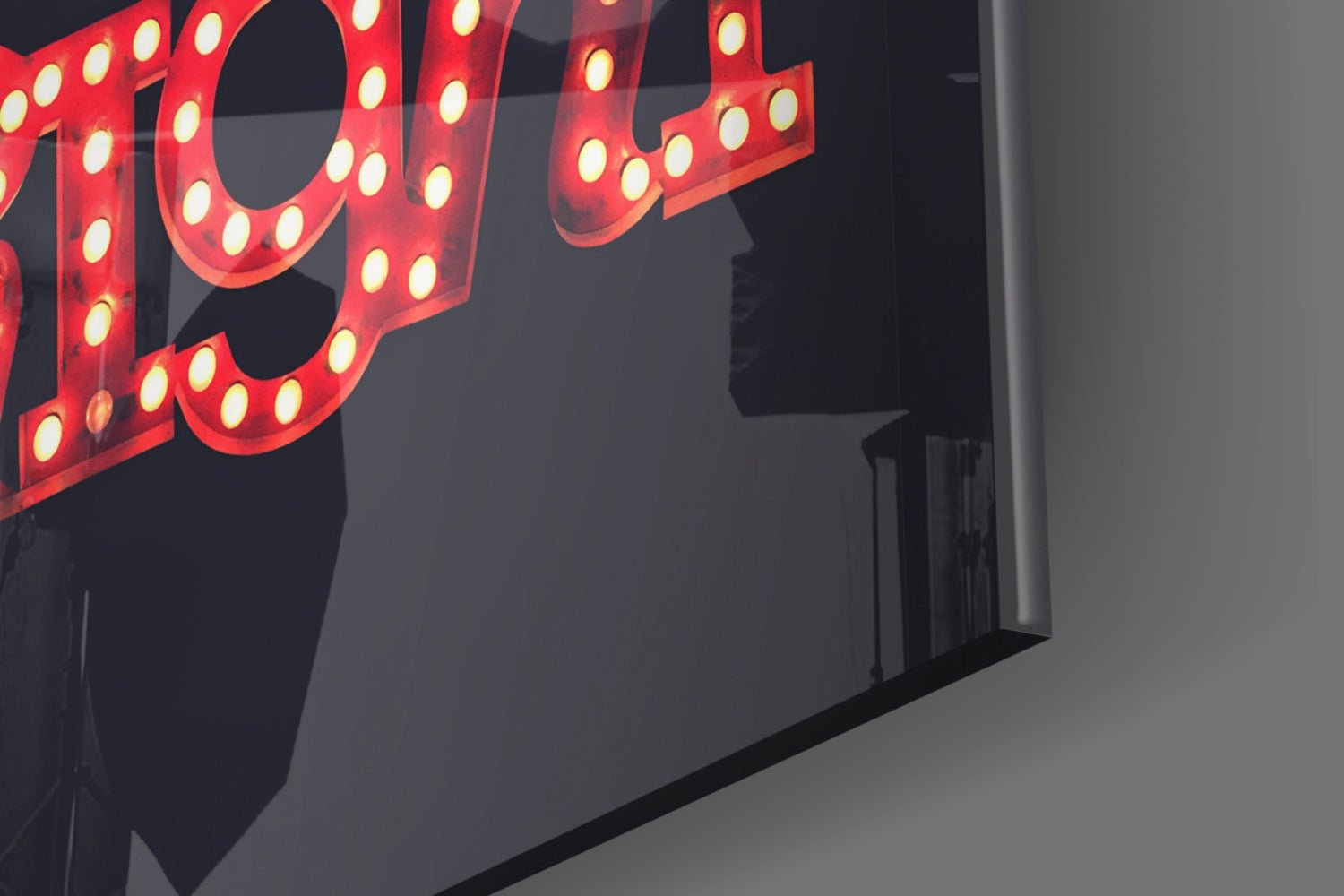 “Yeah you right” Glass Wall Art Daughter - Ever Trendy Essentials